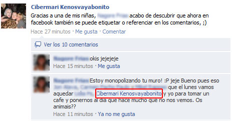 Comentarios facebook