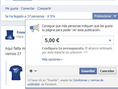 Promocionados Facebook